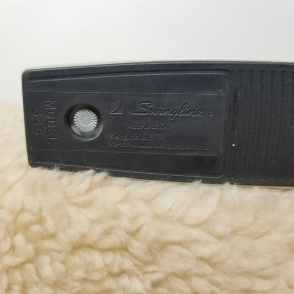 VTG Swingline White Cream Model 545 Stapler USA‎ Made